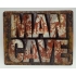 Man Cave bordjes 20 x 25 cm